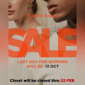 ‼️ 🔔 last day to purchase and ship will be Oct 13 🔔‼️